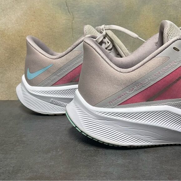 Nike Quest 3 CD0232-008 Grey/Glacier Ice/Violet Women's Running Shoes Size 8.5 - Picture 8 of 16
